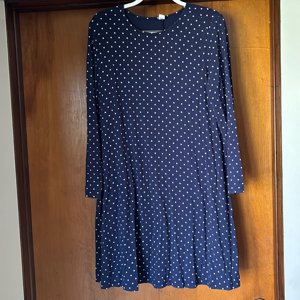 Old Navy - Navy Dot Dress